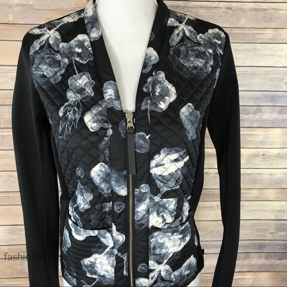 lululemon athletica Jackets & Blazers - Lululemon inky floral black ghost cardigan again 4